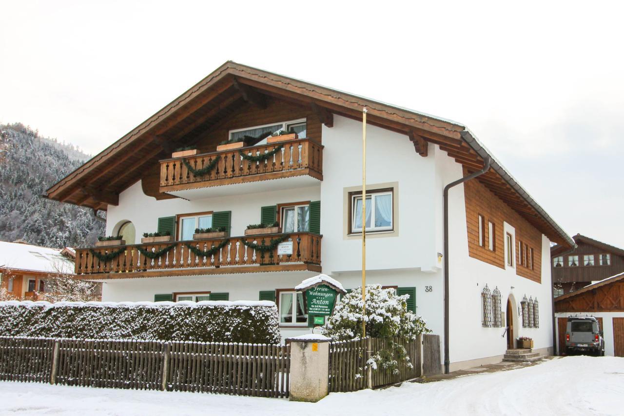 Apartments- Und Ferienhaus Anton การ์มิช-พาร์เทนเคียร์เชน ภายนอก รูปภาพ